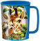 3D LiveLife Gobelet - Traversée de Girafes de Deluxebase. Gobelet Art Lenticulaire Safari 3D. Gobelets en plastique de 300 ml enfants illustrations originales licence artiste renommé Michael Searle