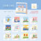 BGTR Kalender Kalendarien 2021 Desktop Paper Mini Kalender Dual Daily Scheduler Tischplaner Jährlicher Agenda Organizer Honig Freund Kalender Terminkalender (Color : 3)