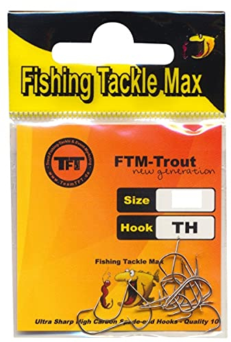 FTM Fishing Tackle Max Haken lose Teig Gr. 6 Inh.15 STK.