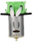 Bomba peristáltica 12v 3 * 5 Micro bomba de agua automática Cabezal de tubo peristáltico, utilizado para análisis químico en laboratorio de acuario(Verde)