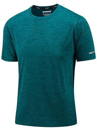 KEFITEVD Sport Tshirts Herren Funktionsshirt Kurzarm Atmungsaktiv Sport Shirt Fitness T Shirt Sommer Tops