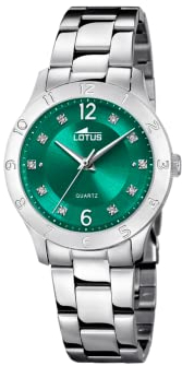 LOTUS Reloj Analógico para Mujeres de Cuarzo con Correa en Acero Inoxidable 18569/C