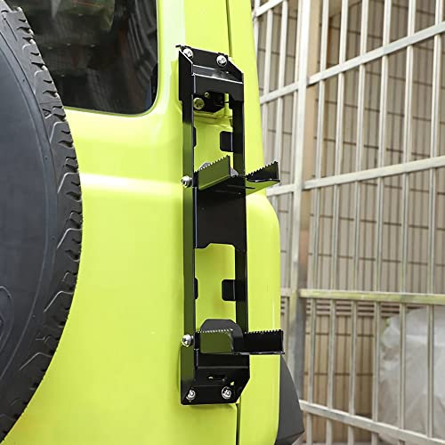 ELHEE Auto Portellone Posteriore Cerniera Pedale di Salita Accessori per Suzuki Jimny JB74 2019 2021 2022 Auto Posteriore Portellone Pieghevole Pedale scaletta