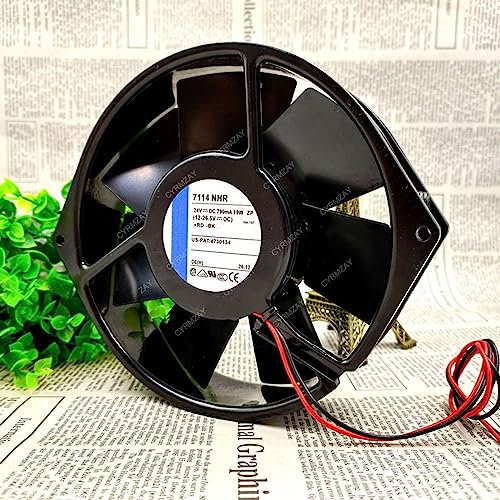 CYRMZAY kompatibel für 7114NHR Var.147 24V 19W R7 ACS800 172x150x38mm cooling Lüfter
