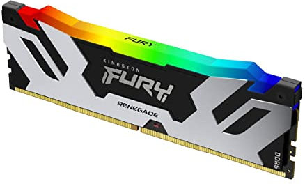 Kingston FURY Renegade Black RGB XMP 32GB 6400MT/s DDR5 CL32 DIMM Desktop Gaming Memory - KF564C32RSA-32