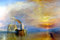 J. M. William Turner - Die letzte Fahrt der Temeraire - Poster Kunstposter Druck - 91,5x61 cm