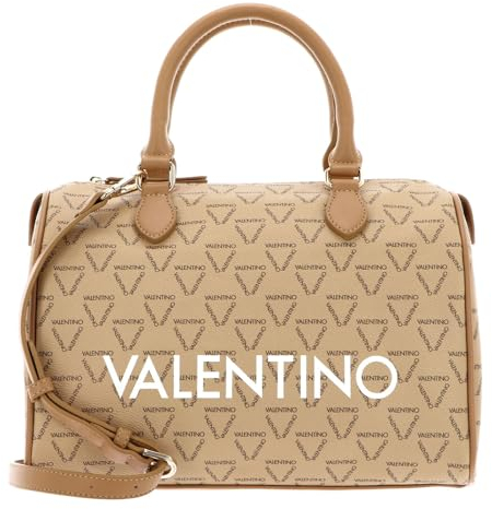 Valentino Damen Mini-Duffle/Handtasche LIUTO Beige Kunstleder, 99-Ohne Größen:-, Color:beige-Kombi