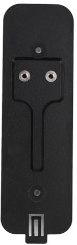 Doorbell Backplate, Lightweight and Sturdy Video Doorbell Backplate for Repair (Black)
