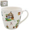 The Leonardo Collection Green Fingers Breakfast Mug for Home & Kitchen | Newly Designed Mugs for Tea & Coffee | Lovely Cup for Mens Gifts & Birthday Gifts for Women