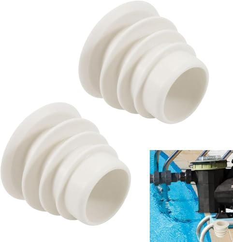 Pool Skimmer Zubehör für Poolreiniger Schlauch, Poolreiniger-Skimmerkegel Adapter Ventilmanschette,Skimmer Schlauchkegel für Pentair K12110 W63900 W70263, Sichere und Zuverlässige Verbindung (2 Stück)