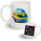 Luxury Desing Regalo personalizado - Tazas para personalizar - Taza personalizada nombre - Alonso - Taza personalizada Formula 1 - Regalos formula 1 - F1 (Casco Alonso)