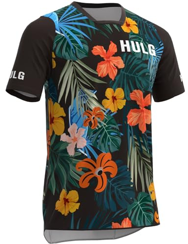 Mountainbike Shirt MTB Downhill Freeride I Fahrrad Trikots Herren Damen I Jersey atmungsaktiv, schnelltrocknend I Radtrikot Kurzarm (AIM005,L)