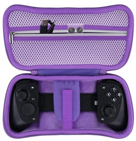 Aenllosi for Razer Kishi V3 Pro/Kishi Ultra Gaming Controller Hard Carrying Protective Case,Not Including Razer Controller,Case Only,Purple