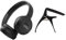 JBL Tune 510BT – Bluetooth On-Ear Kopfhörer in Schwarz & CASCHA Kapodaster für Konzertgitarre/Klassische Gitarre, Guitar Capodaster, Klemme, Gitarrenclip, Akustik Gitarre Zubehör, HH 2038