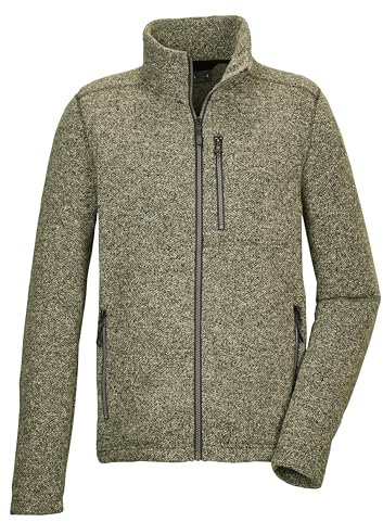 G.I.G.A. DX Uomo Giacca in pile/giacca in pile a maglia GW 55 MN KNTFLC JCKT, olivgrün, 3XL, 42457-000