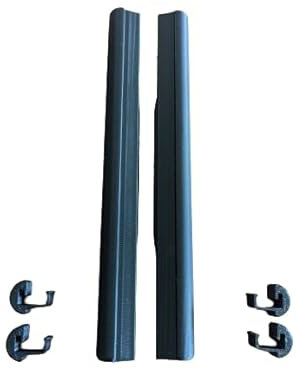 [New 2024 ] Adapter für Hochstuhl der Marke Stokke Tripp Trapp und für Trofast Gitterkorb mit Stoppern (Schwarz)