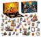 MasterBrickPlay Halloween Adventskalender 2024, Halloween Countdown Kalender Blindbox mit 24 Einzigartige Baustein Figuren, Heim Dekoration (1328PCS)