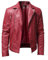 Sunnyuk Giacca Estiva Uomo, Giacca Di Pelle Uomo Giubbino Con Protezioni Elegante Giacche Moto Leggera Pelle Chiodo Casual Vintage Giacca Moto Rinfrescante Regular Fit Giubbotto Moto Biker Metal