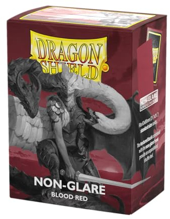 Dragon Shield | Standard Size Card Matte Sleeves | 100 CT - Non Glare Smooth & Tough Premium TCG Sleeves | Compatible with Pokemon, Flesh & Blood, One Piece & Magic The Gathering