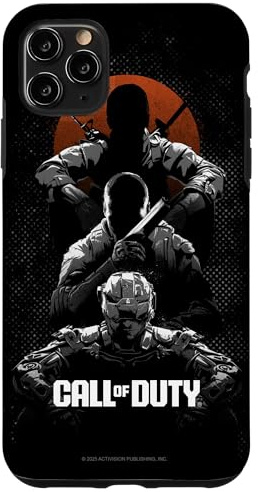 Hülle für iPhone 11 Pro Max Call of Duty Stacked Poses Gradient FPS Video Game