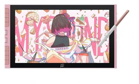 XPPen Artist 12 3rd Grafiktabletts mit Display für PC | 16384 Druckstufen, 8 Schnelltasten, 99% sRGB, 8 bit Farbtiefe, Digital Zeichentablett kompatibal mit Win, Mac, Linux, Android