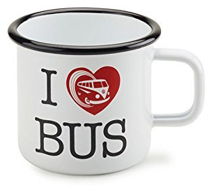 VW Original T1 Bulli Henkelbecher 7E0069601 Emaille