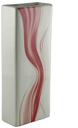 Lady Doc CDF08376 Luftbefeuchter aus Keramik, Weiß, 8 x 4 x 20 cm