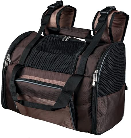 Trixie Shiva TX-28871 pet Carrier Handbag pet Carrier Beige Brown