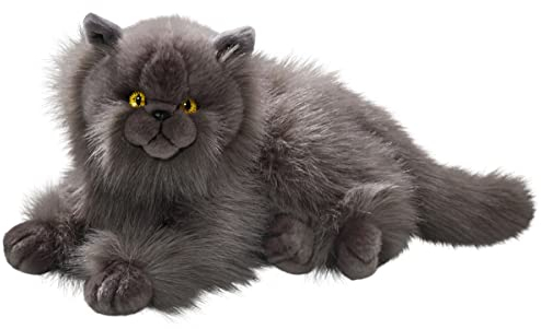 Carl Dick Peluche Chat, Persan Gris, 30cm 3433