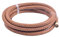 KONMAY 1,8 m di cordoncino in cuoio intrecciato vintage naturale rotondo Geneuine da 8,0 mm