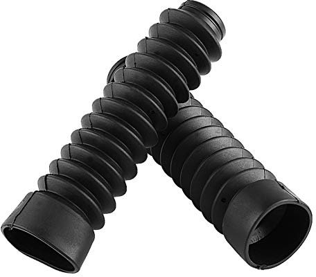 Copri forcella anteriore per moto Ghette Stivali Gators Parapolvere antiurto 205x42mm(black),altro