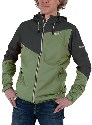 PRO-X elements Herren Jacke Liam, Hydro Green-Anthrazit, 3XL, 7660