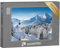 puzzleYOU: Puzzle 1000 Teile „Wallfahrtskirche und Watzmann-Gipfel im Winter, Berchtesgadener Land, Deutschland“ – aus der Puzzle-Kollektion Berge, Alpen, Kirchen, Österreich