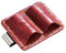 Wsdsgz Porte-stylo en cuir avec clip double trou pour bloc-notes, planificateur, journal, presse-papiers