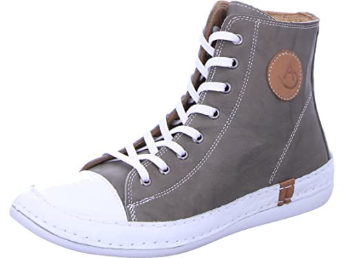 Andrea Conti Damen High Top Sneaker, anthrazit, 38 EU