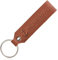 com-four® Schlüsselanhänger aus Leder mit Ring - Echt-Lederanhänger mit geprägter Aufschrift und Schlüsselring - Lederband für den Schlüsselbund - individueller Schlüsselbundanhänger (HEIMATHAFEN)