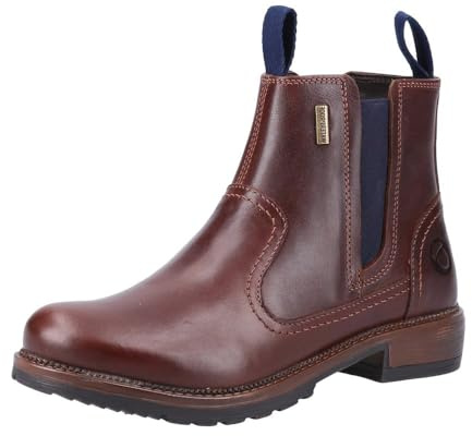 Cotswold Laverton Damen-Stiefelette aus Leder zum Reinschlüpfen