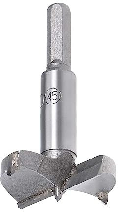 KhUKhu Brocas Forstner de carburo de tungsteno para Madera, abridor de Sierra, Broca de 45mm, Cortador de Brocas para taladrar carpintería