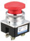 elektronischer Schalter AC 380V 5A Momentary Red Push Button Switch Pilzkopf Push Button Switches Panel Mount 30mm