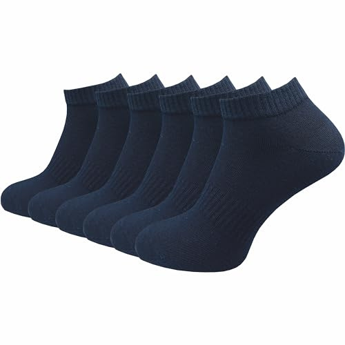 GAWILO Sportsocken ohne Naht (6 Paar) | Kurze Socken für Damen und Herren | Dank Rippschaft kein Verrutschen und kein Faltenwurf