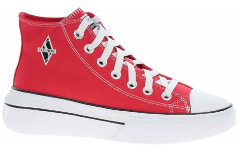 Skechers Cordova Classic Top Tier, Zapatillas Mujer, Red, 36 EU