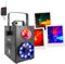 BoomToneDJ F700 FX Machine à fumée - Jeux de lumière pour soirée - Lumière Disco portable - Lumières LED RGB intégrées - Détection musicale - Télécommande incluse - Ambiance pour mariage, fête