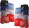 Boxhero sous-vêtements pour Hommes,Boxeurs en Bambou pour Hommes,caleçons Respirants Confortables évacuant l'humidité,Boxeurs en Bambou Box Hero adaptés aux Hommes obèses (4 pièces-A,L(55-65KG))