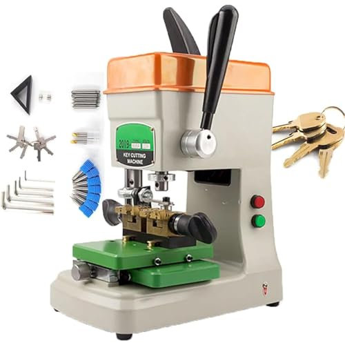 LSBHPPD 180W Máquina Copiadora Llaves Fresadora Llaves, Multiplicador De Llaves, Máquina Fresadora Columnas,Copiadora Automática Llaves, Herramienta Profesional Cerrajero