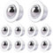 10 Stück Universal Kugellager Rollen Universal Kugelrad aus Metall Möbel Universalrollen Geeignet für Schrank, Regale und Vitrinen