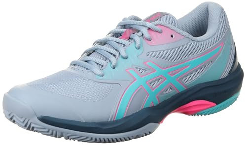 ASICS Herren Game FF Padel Sneaker, GRAUBLAU/Energy Aqua, 43.5 EU