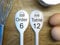 Cafe & Restaurant Table Order Number, Engraved on a Wooden Spoon (30cm). Personalise with Both the Table Number and Name of Business