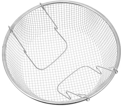 Mikinona Panier À Friture En Acier Inoxydable Panier En Treillis Métallique Accessoire De Cuisine Idéal Pour La Cuisson Et La Friture