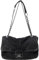 Farcauo Denim Umhängetasche Große Kapazität Mode Denim Crossbody Damen Vintage Crossbody Geldbörse Handtasche Pendler Tote Schwarz Frauen täglich Dating Taschen