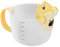 Tasses à mesurer de cuisine, verre doseur pour pâtisserie | Verre doseur à filtre à œufs de grande capacité, gobelet doseur portable de 1 l avec poignée, verre doseur blanc avec graduation pour